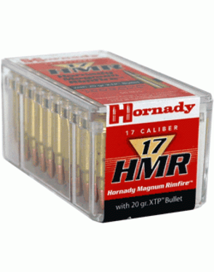 HORNADY 17HMR 20GR XTP 2375FPS