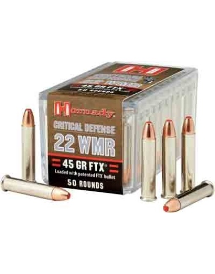 HORNADY CRITICAL DEFENSE 22WMR